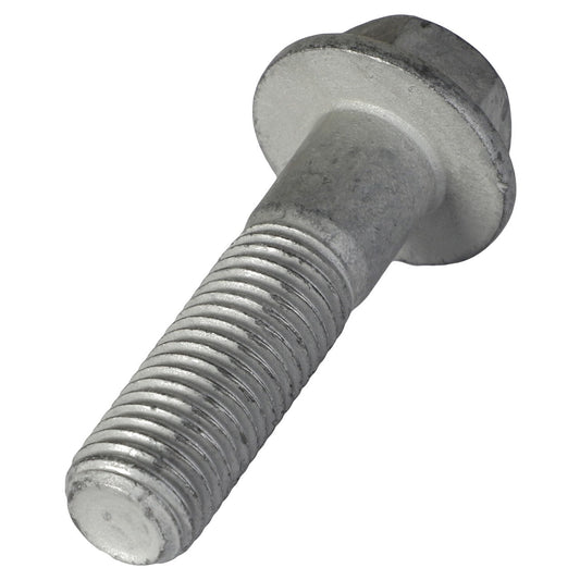 Close-up of the AGCO Hexagon Flange Bolt (Acw2292710) featuring a metal bolt with a hexagonal head, partially threaded shank, and washer-like flange. No current product description information available.