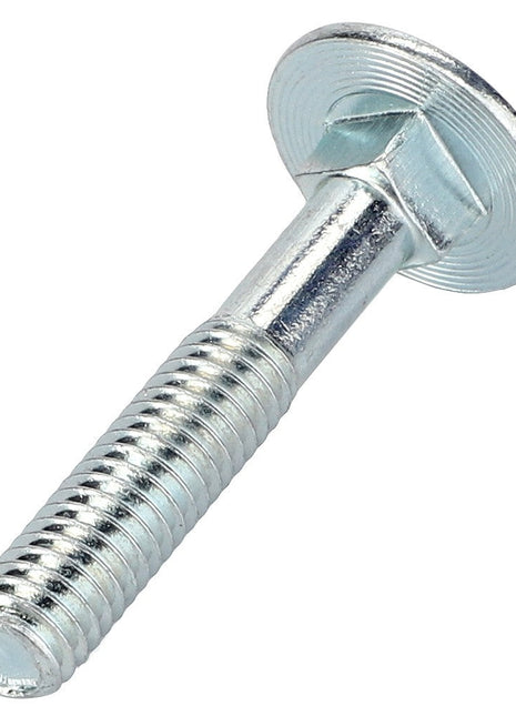 Close-up shot of the AGCO Truss Head Screw - 0903-10-19-00, featuring a metallic round head and threaded shank, likely used for fastening materials. No current product description information is available.