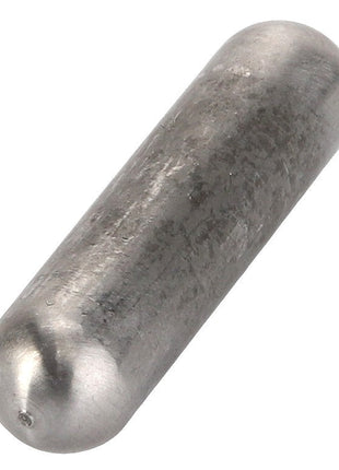 The AGCO | Pin - Acp0502050 is a metallic cylindrical pin featuring rounded ends, presented against a white background.