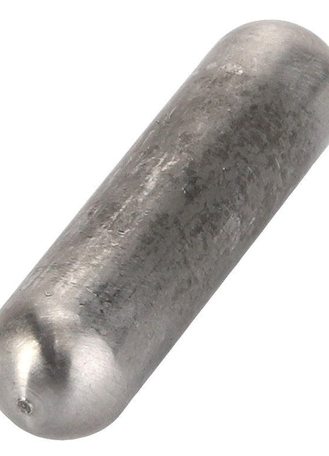 The AGCO | Pin - Acp0502050 is a metallic cylindrical pin featuring rounded ends, presented against a white background.