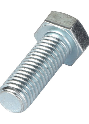 Close-up of the AGCO Hexagonal Head Bolt - Acp0022920, highlighting its intricate threading and hexagonal head details.