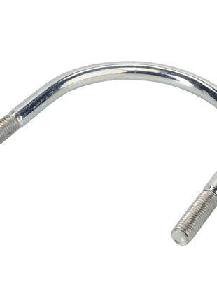 Product Description: The AGCO | Collar - La300119297 by AGCO is a metal U-bolt with threaded ends, boasting a smooth and shiny surface.