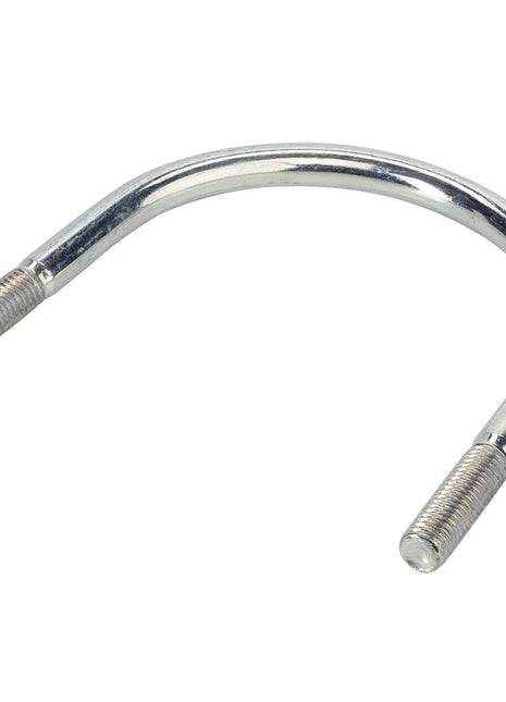 Product Description: The AGCO | Collar - La300119297 by AGCO is a metal U-bolt with threaded ends, boasting a smooth and shiny surface.