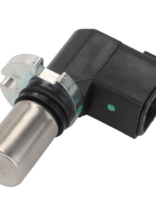 A cylindrical automotive sensor made of metal and plastic, featuring an electrical connector on one end, designed for engine or transmission applications. Product name: AGCO | WARNING DECAL - ACP0536040. Brand: AGCO.