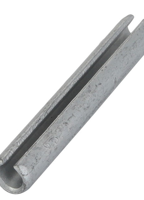 The AGCO Pin - Acp0384840 is a cylindrical metal spring pin with a slit running along its length. No product description available.