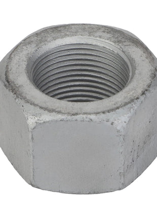 A metal hexagonal nut with a threaded interior—AGCO | Hex Nut - Acp0704090 by AGCO.