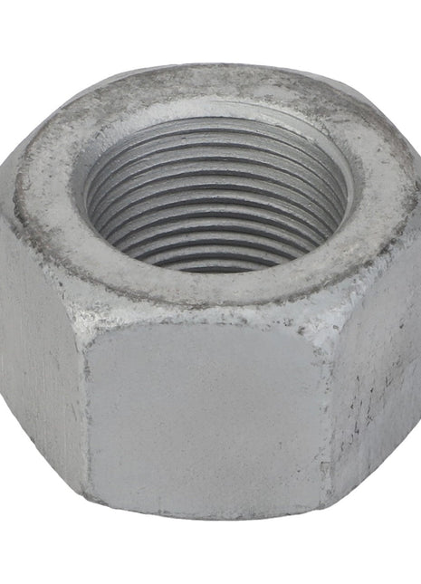 A metal hexagonal nut with a threaded interior—AGCO | Hex Nut - Acp0704090 by AGCO.