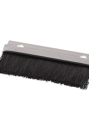 Product Name: AGCO | Brush Sealing - Acw9338060

A metal and black bristle strip brush with two mounting holes. No current product description information is available.