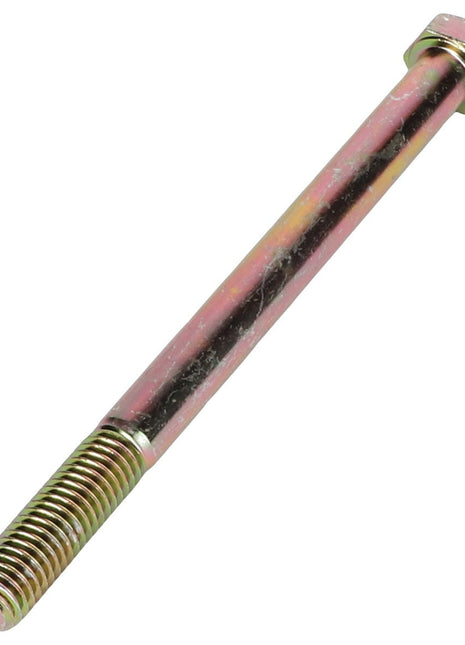 A metallic hex bolt with partial threading along the shaft, currently listed under the name "AGCO | HEXAGONAL HEAD BOLT - AG561203," with no available product description information.