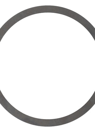 A grey metal washer with a circular shape and a large central opening from the brand AGCO, specifically the AGCO | DISC - F716300020328.