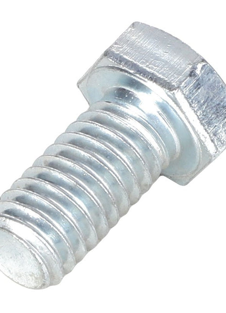 Close-up image of an AGCO SCREW - AL5001052, a precision-engineered silver hex bolt with a threaded shaft.