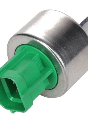 Introducing the AGCO | PRESSURE SENSOR - 0.010.2262.0, a metallic automotive sensor featuring a green plastic connector end. For more details, please refer to the product description or reach out to our support team with any questions.