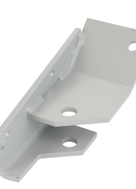 The AGCO | Bracket - 112720W91 by AGCO features multiple holes and a flawless welded seam, designed for reliable mounting or support applications.