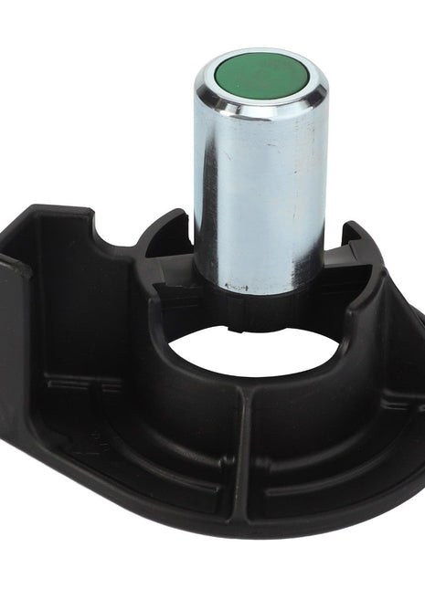 A product called AGCO | LEFT HAND GRIP - AL60008045 from the brand AGCO, featuring a black circular plastic base and a metal cylinder with a green top inserted into its center. No additional information is available.