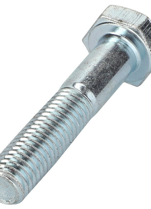 A close-up image of the AGCO | Hexagonal Head Bolt - Fel116519 prominently features its intricately threaded shaft.