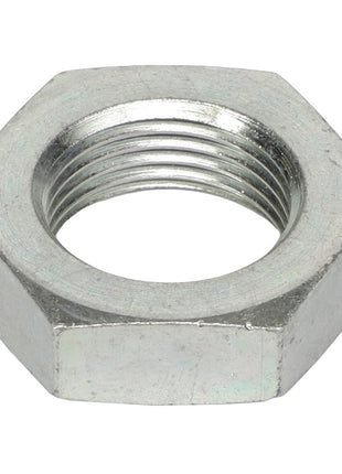 A bulkhead connector with internal threading, commonly utilized in mechanical assemblies and manufactured by the brand AGCO. The current product description information is not available.