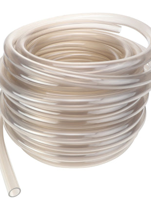 A coiled roll of AGCO flexible clear tubing (AG511390) with one end hanging loose. No current product description information is available.