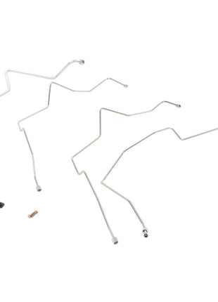 A set of AGCO | Power Beyond Kit - Acw8838810 components on a white background. Ideal for those seeking precise braking performance, this product highlights the quality and reliability of our AGCO offerings.