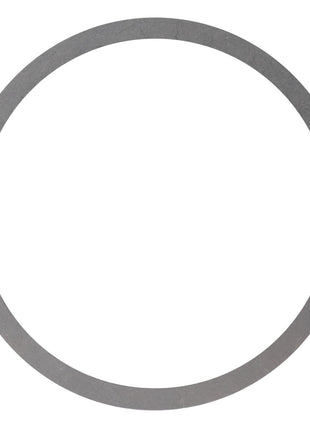 Introducing the AGCO Shim - F168302020023! This sleek, gray circular ring features a minimalist design and is set against a clean white background.