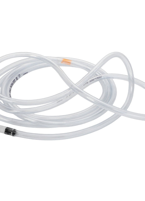 The product is a coiled clear plastic tube with a white tip and black connector, known as the AGCO | Hose - Acw075911A from the AGCO brand. No additional product description information is available.
