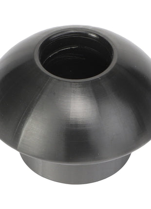 The AGCO | Nose - Acw0800220 is a dome-shaped, metallic, black object with a central hollow cylindrical opening on top.
