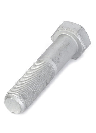 A close-up image of the AGCO | Hex Cap Screw - La15835231, featuring a metallic bolt with a threaded shaft and hexagonal head.