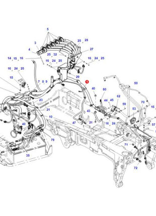 Massey Ferguson - Cable Kit - H725900040014 - Farming Parts