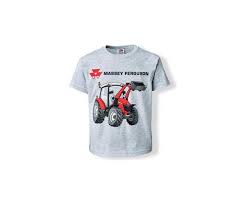 Massey Ferguson - Kids Grey T-Shirt - X993211905