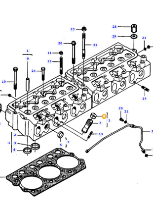 Massey Ferguson - O-ring - V614602415 - Farming Parts