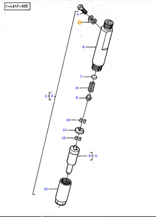 Massey Ferguson - Sealing Washer - V615870610 - Farming Parts