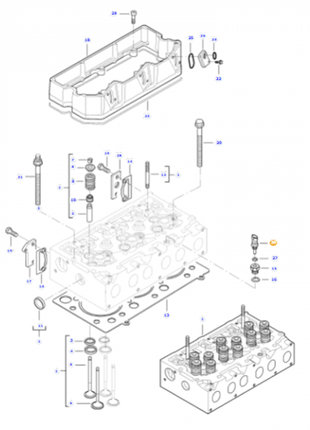 Massey Ferguson - Temperature Sensor - V836667732 - Farming Parts