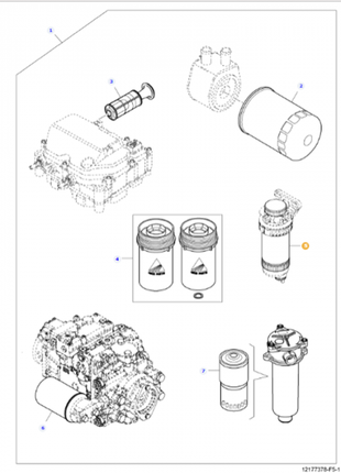 Massey Ferguson - Fuel Element - V836862563 - Farming Parts