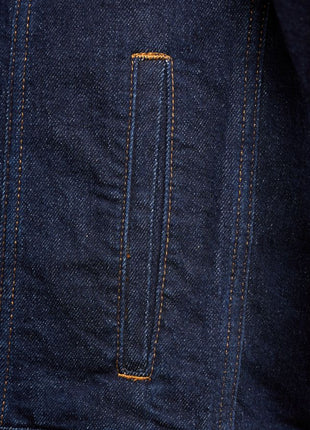 Massey Ferguson Denim Jacket Unisex Classic Fit Logo Detail | X993322501