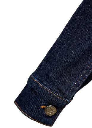 Massey Ferguson Denim Jacket Unisex Classic Fit Logo Detail | X993322501