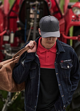 Massey Ferguson Denim Jacket Unisex Classic Fit Logo Detail | X993322501