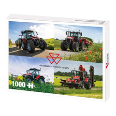 Massey Ferguson - MF TRACTORS 1000-PIECE PUZZLE MF 8S AND MF 5S | NEW LOGO - X993342209000 - Farming Parts