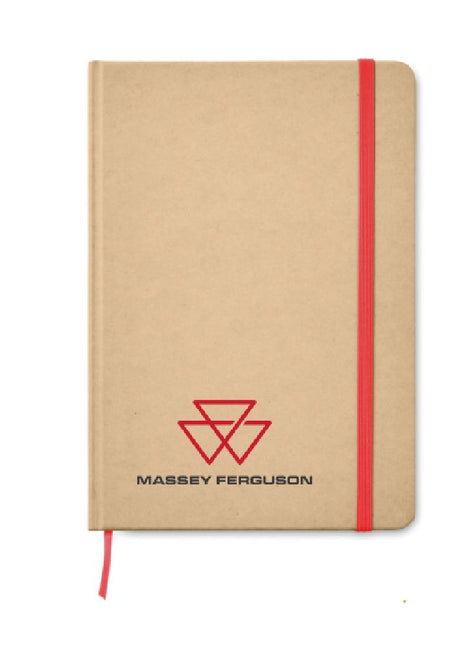 Massey Ferguson A5 Notebook Recycled Paper Eco-Friendly Hardback X993342503000