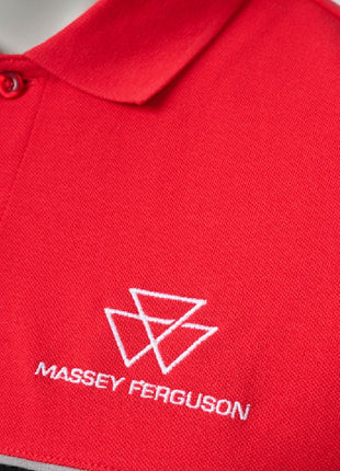 Men’s Red & Black Polo Shirt MF Slim Fit Eco Blend - X993422502