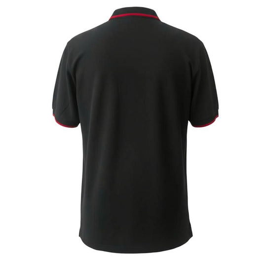 Massey Ferguson Men's Black Polo Shirt Cotton Logo | X993442503100