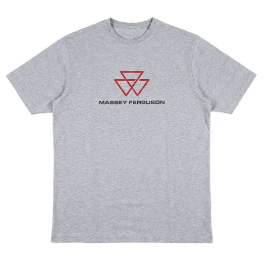 MF Greyline T-Shirt with Massey Ferguson Logo, Comfortable Fit - Model X993442505