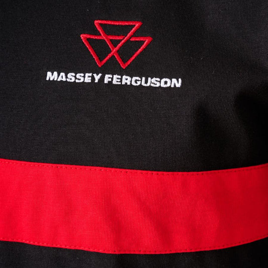 Red Line T-Shirt with Embroidered MF Logo | X993482501