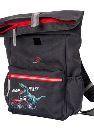 Massey Ferguson "Farm Beast" Kids Roll-Top Backpack – Recycled & Durable | X993602401000