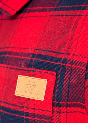 Massey Ferguson Lumberjack Overshirt Fleece-Lined Shacket | X993602502