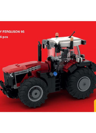 MF 9S Tractor 1:32 Scale Plastic Brick Model for Kids | X993662504000