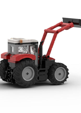 MF 5S Tractor 1:32 Scale Brick Model with Front Loader | X993662507000