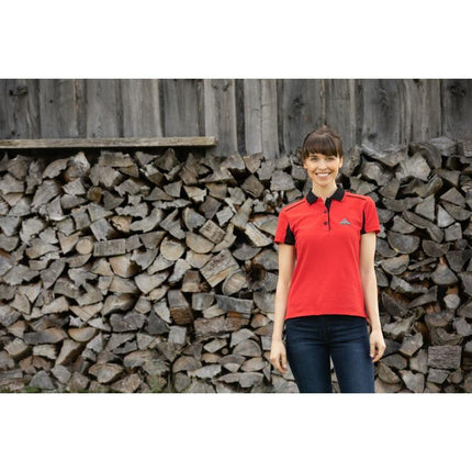 Ladies Red Polo Shirt | New Logo - X993322203 - Massey Tractor Parts