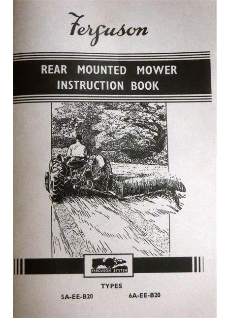 Mower Operators Manual - 819015M1 - Massey Tractor Parts