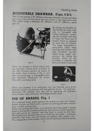 TE20 Operators Instruction Book - 819096M1 - Massey Tractor Parts