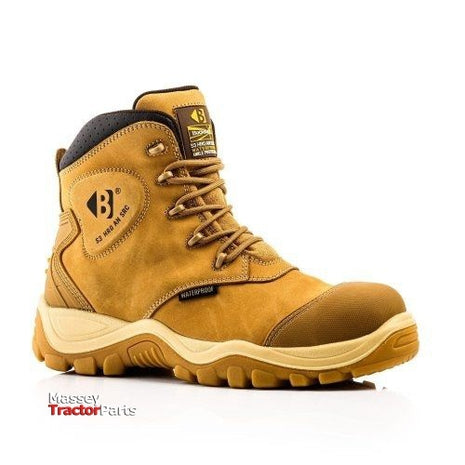 Buckler Safety Boots Waterproof Honey - BSH012HY - Massey Tractor Parts