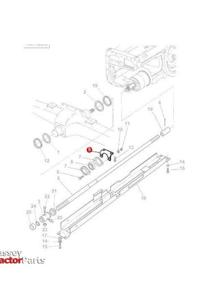 Bearing Carrier - 3386640M1 - Massey Tractor Parts